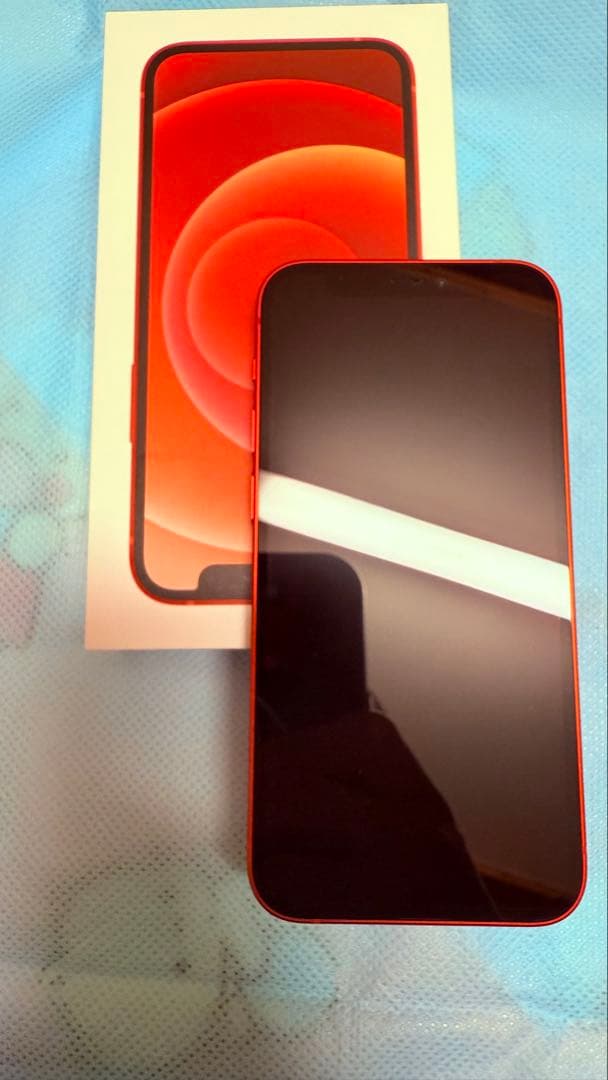 レッド♪ 美品　iPhone12 mini 128GB