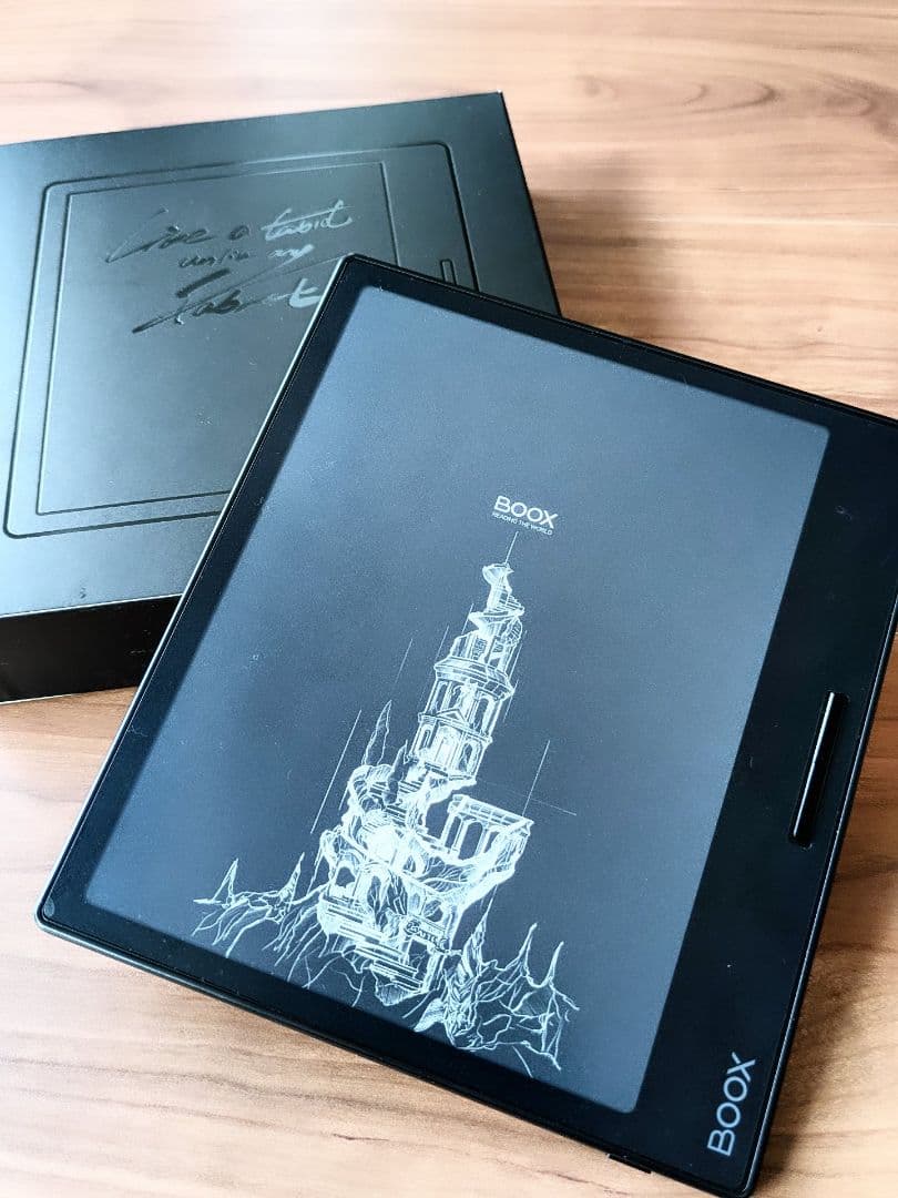 【希少・極美品】BOOX Page 電子書籍リーダー 廃盤 ページ送りボタン搭載