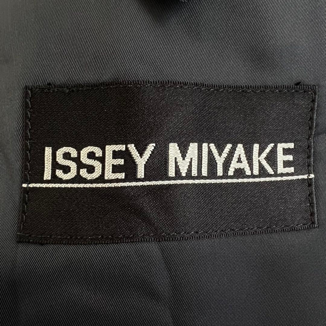 ISSEY MIYAKE MEN　アーカイブ　ウール　ノーカラージャケット　M