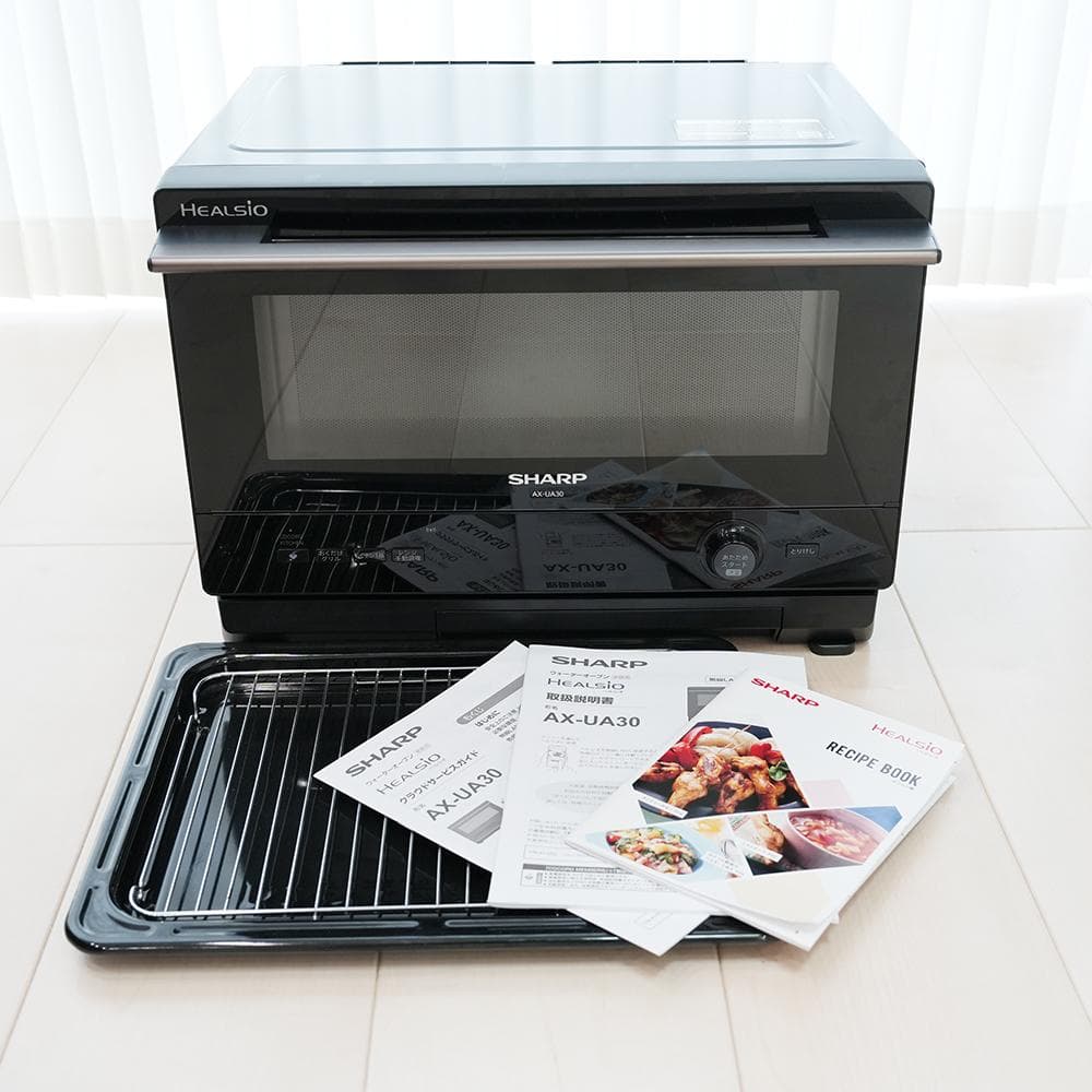 【美品】SHARP ウォーターオーブンヘルシオ AX-UA30-B