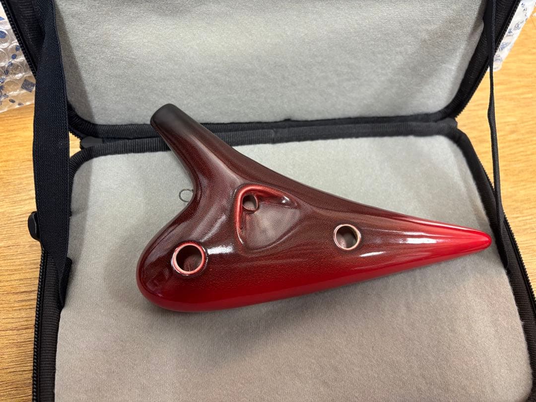 オオサワオカリナ アルトC管 ケース付き