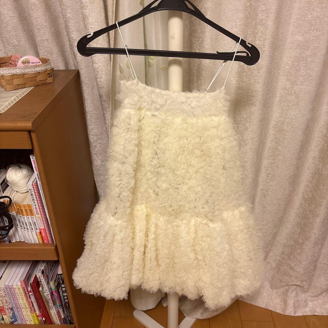 poppy あさぎーにょ　チュニック　レース