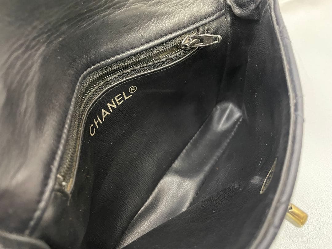 ※美品※ CHANEL シャネル　マトラッセ　ウエストポーチ　ラムスキン　黒