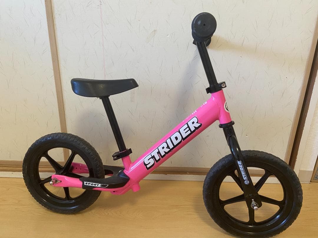 STRIDER ストライダー ピンク肘・膝パッド・手袋セット