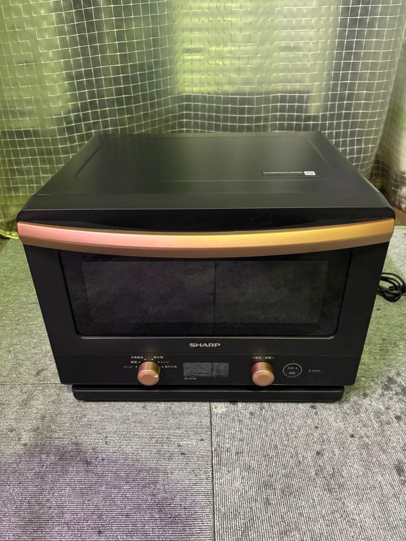 【✨配送設置無料！】00051 SHARP フラット電子レンジ