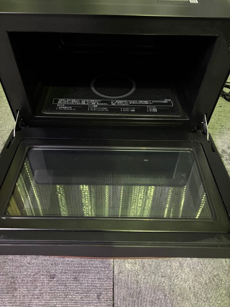 【✨配送設置無料！】00051 SHARP フラット電子レンジ