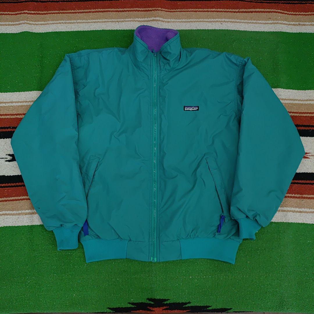光*子様 パタゴニア　シェルドシンチラ　カナダ製　　 Rタグ　古着　ビンテージ
