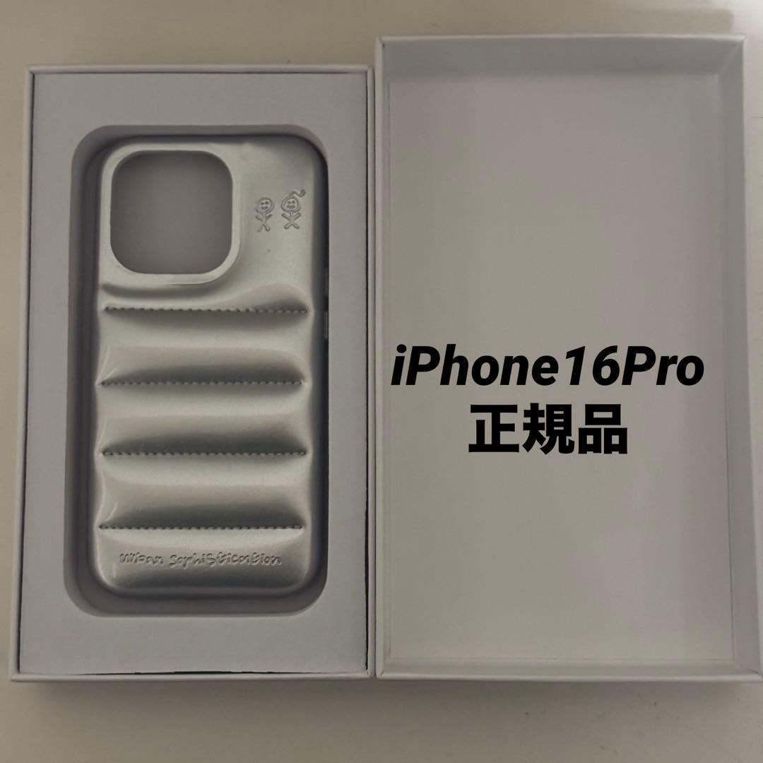 iPhoneアクセサリー Urban The Puffer Case chrome 16Pro