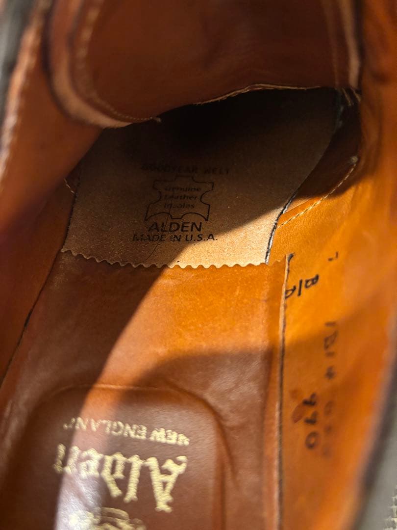 オールデン コードバン 990（バーガンディー）【25cm】