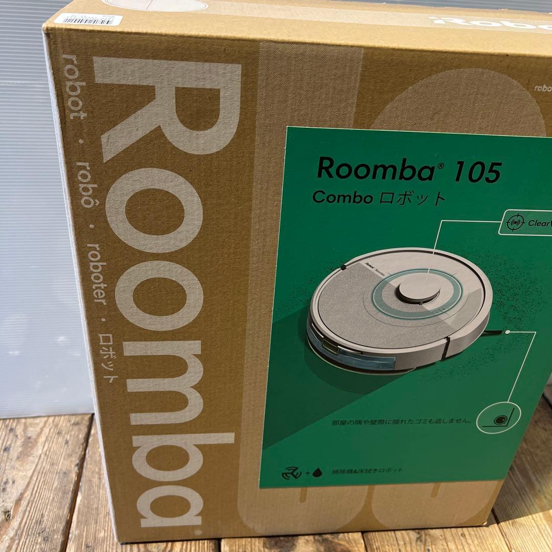 新品未使用品Roomba 105 Combo ロボット掃除機　保証書付き