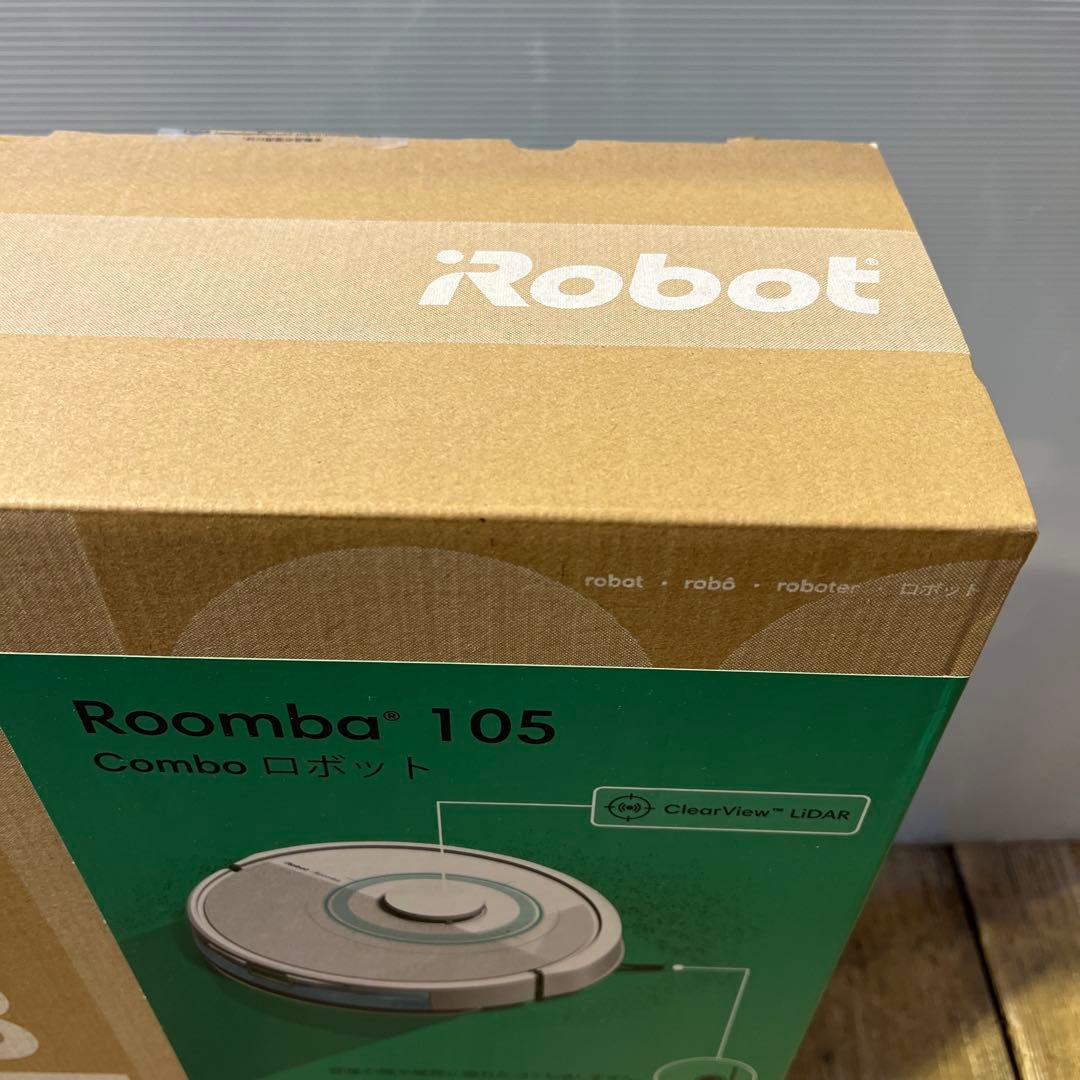新品未使用品Roomba 105 Combo ロボット掃除機　保証書付き