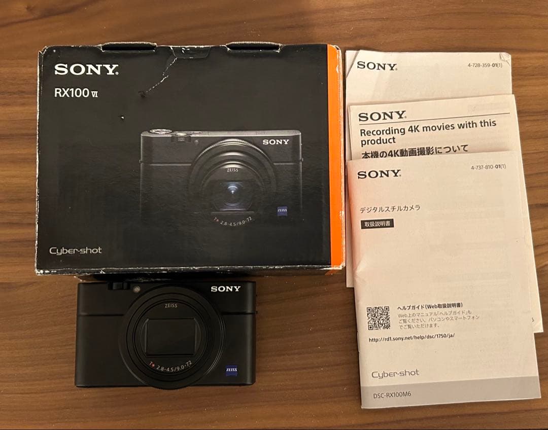 デジタルカメラ SONY Cyber-shot DSC-RX100M6
