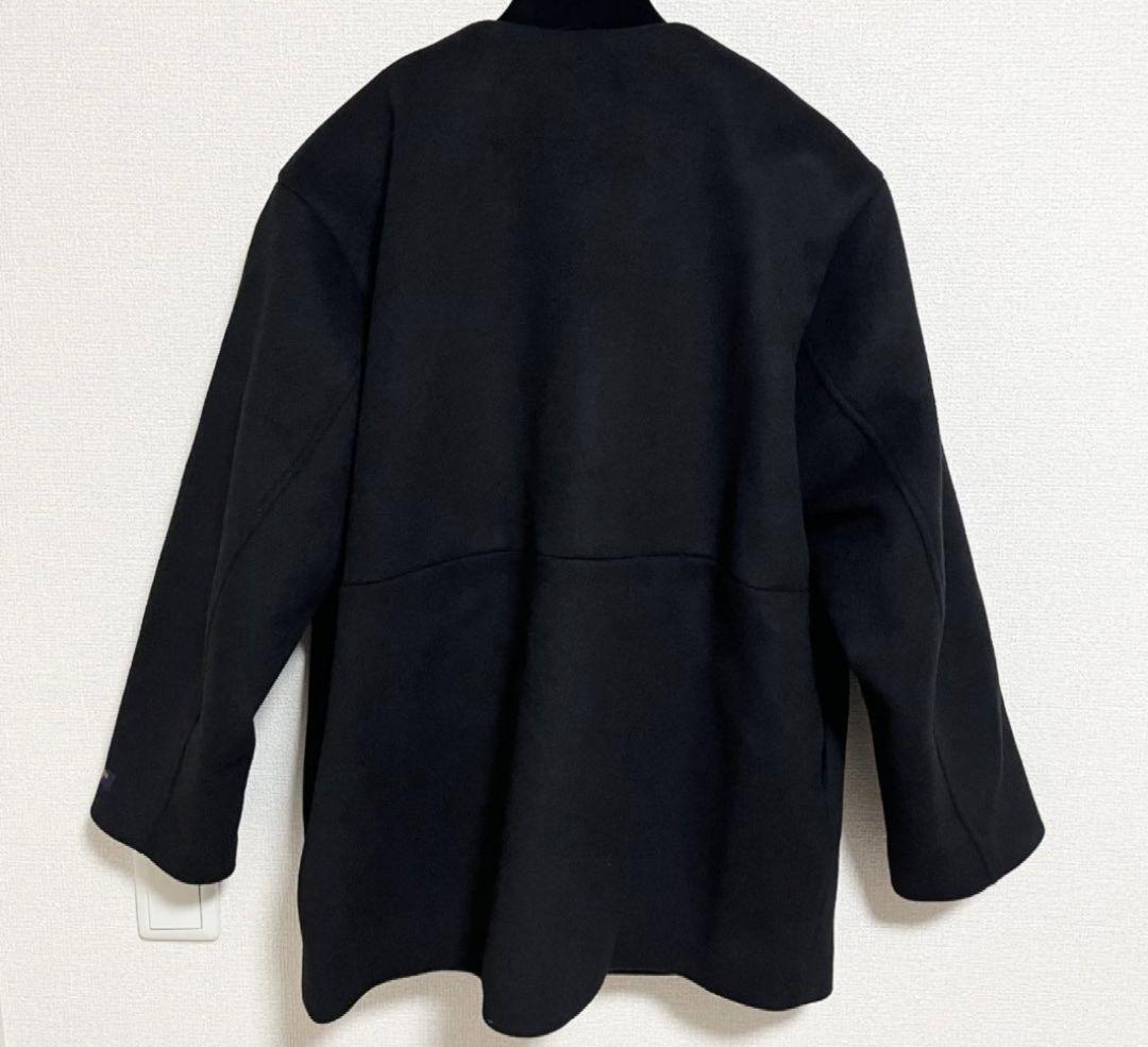 美品ジャーナルスタンダード スーパーファインビーバークルーネックコート 36