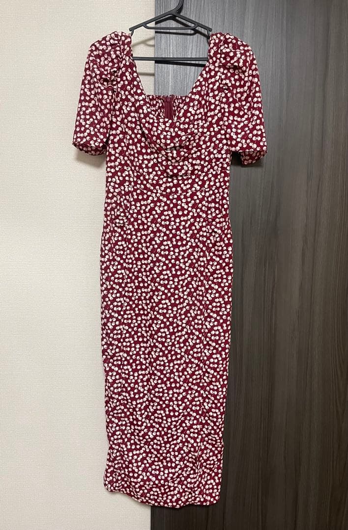 新品 Cherry Pattern Cache Coeur OnePiece