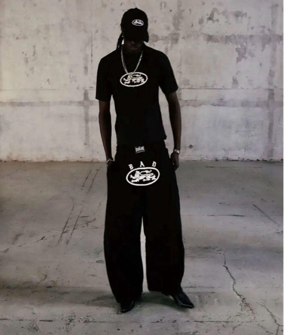 kiii 10/3 ブラック パンツ S