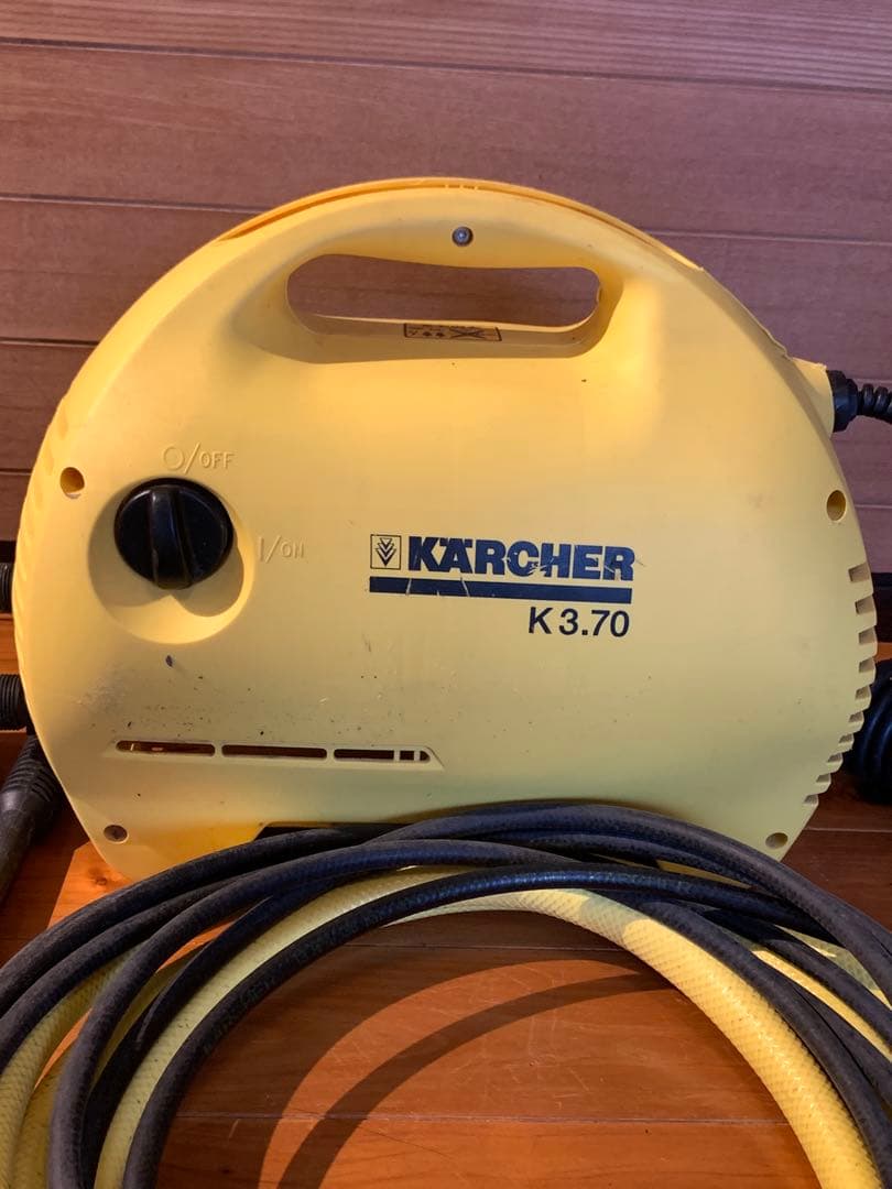 ケルヒャー 高圧洗浄K3.70回転ネジタイプ 動作確認済み K3 洗車 外壁