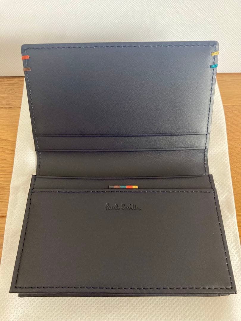 【新品・未使用】Paul Smith ブラック 名刺入れ