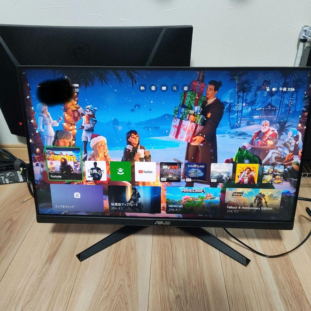 ASUS ゲーミングモニター 165hz VG249Q1A