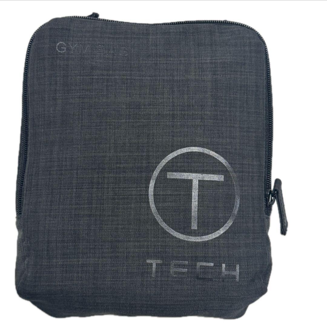 TUMI 美品 ジムバッグ パッカブル ボストンバッグ グレー 携帯 ショルダー