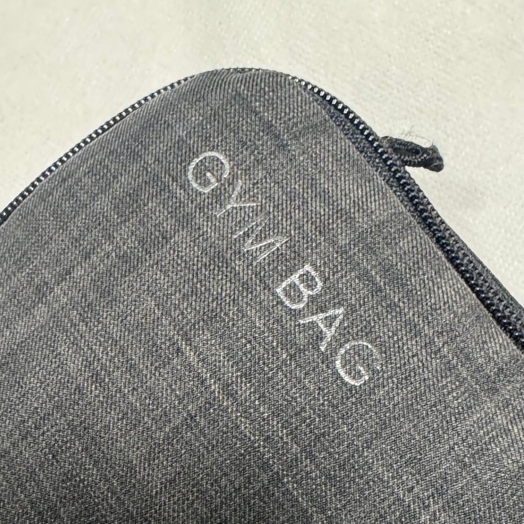 TUMI 美品 ジムバッグ パッカブル ボストンバッグ グレー 携帯 ショルダー