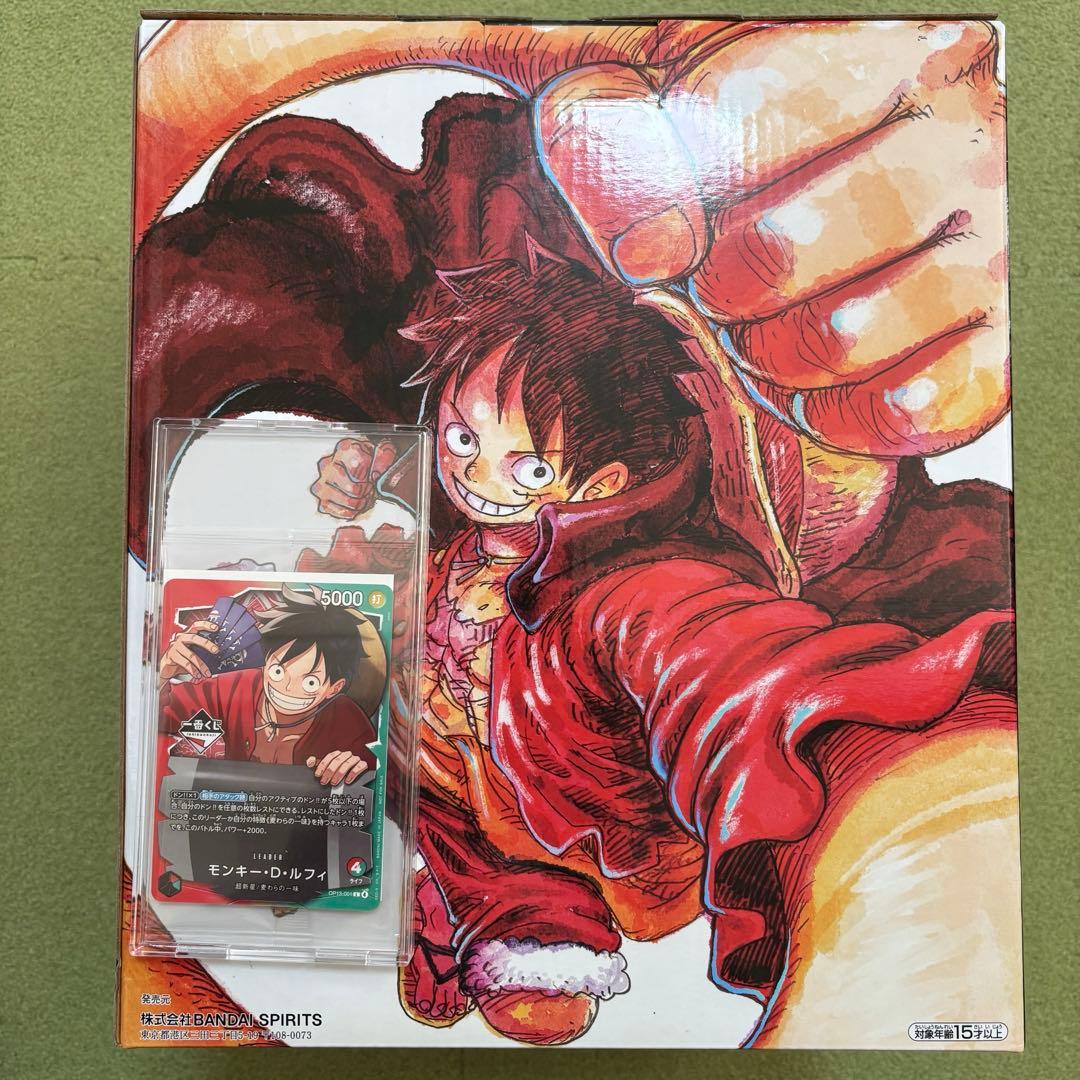 一番くじ　ワンピース　カードゲーム　Ａ賞　モンキー・D・ルフィ プロモ