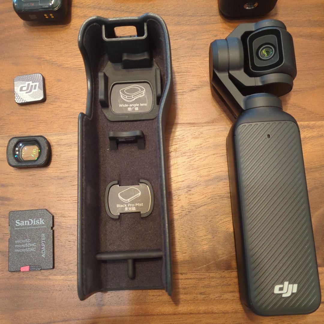 【美品】DJI Pocket 3 クリエイターコンボ＋128GB SDカード付