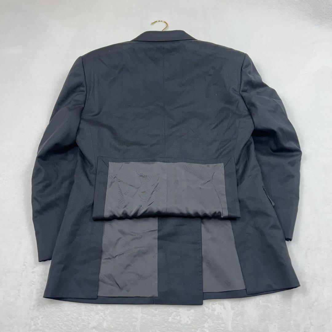 E868 M A4 クリスチャンディオール ストライプ ダブル スーツ メンズ