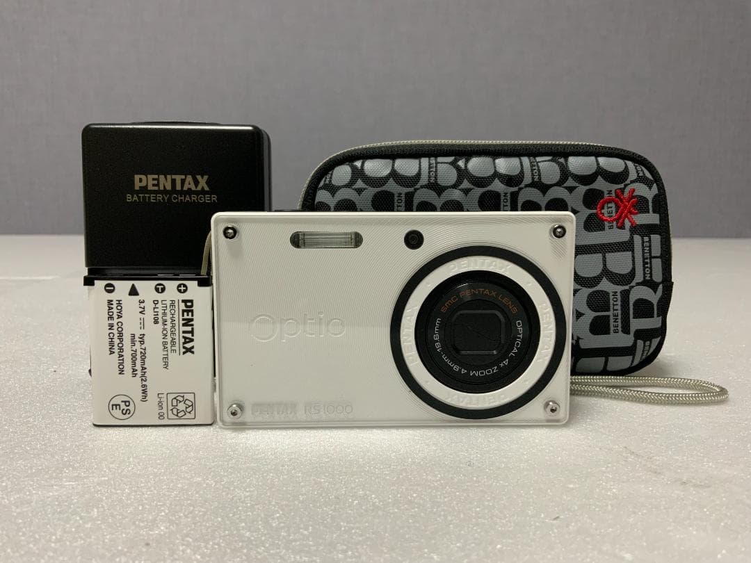PENTAX Optio RS1000 ホワイト