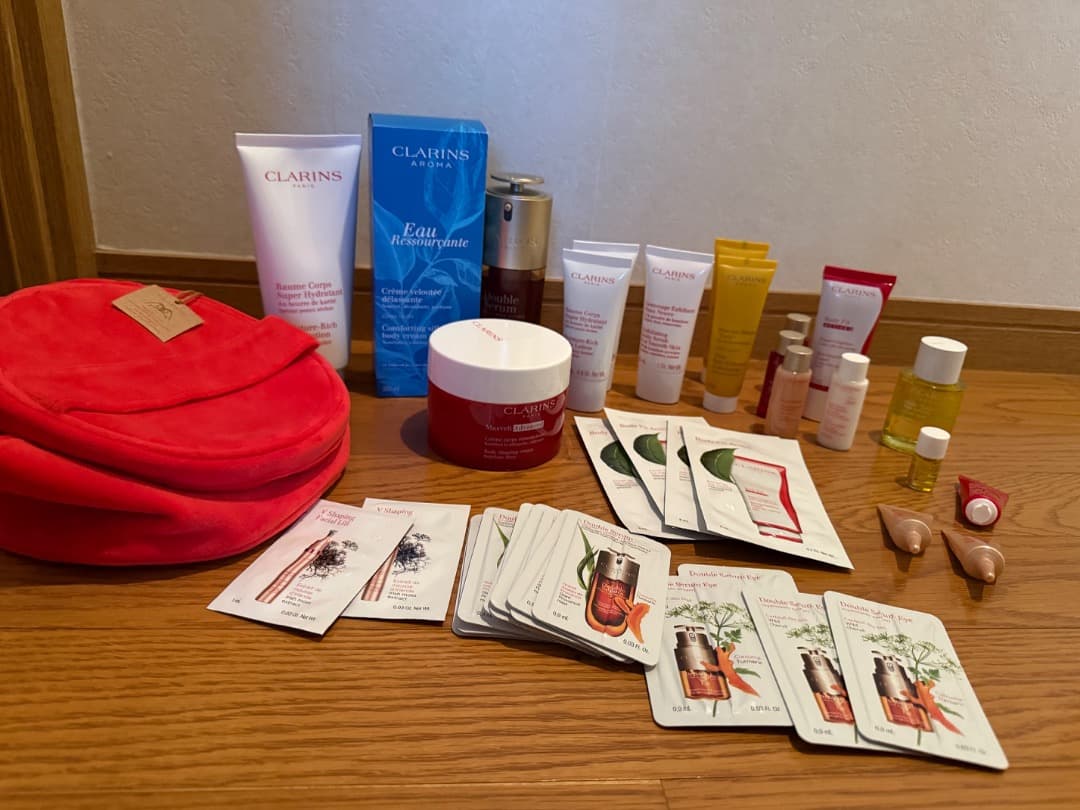 クラランス ボディローション ダブルセーラム マスヴェルト