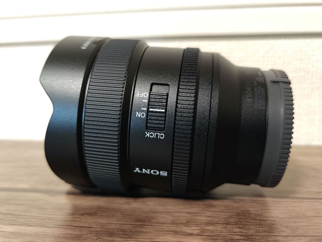 【中古品】SONY FE 14mm F1.8 GM（フード部分に小打痕あり）