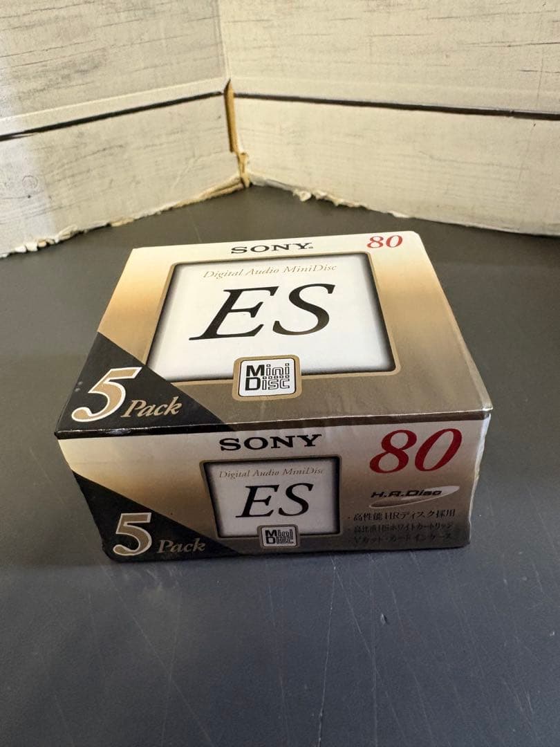 SONY 録音用ミニディスク　MD 5パック　ES