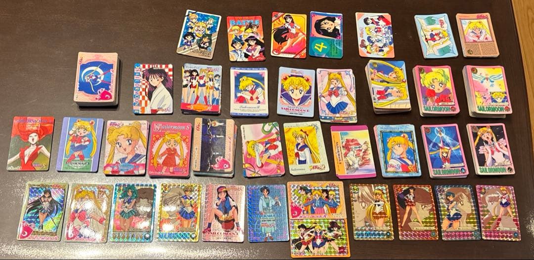 セーラームーンカードダス　350枚越え（被りあり）