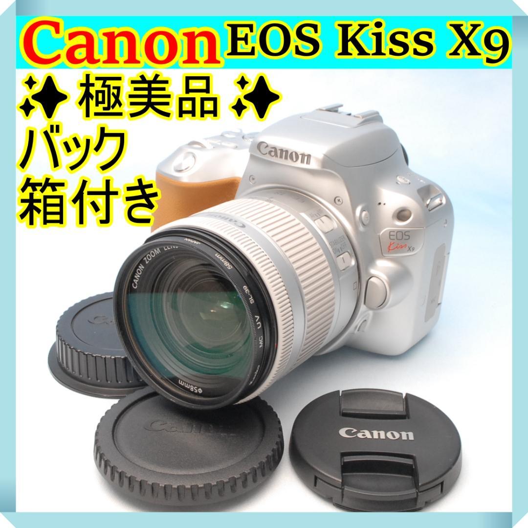 ✨極美品✨キヤノン EOS Kiss X9 希少 シルバー バッテリー劣化無し