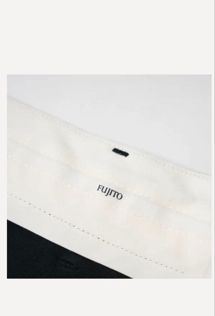 FUJITO (フジト) 日本 2 Tuck Trousers