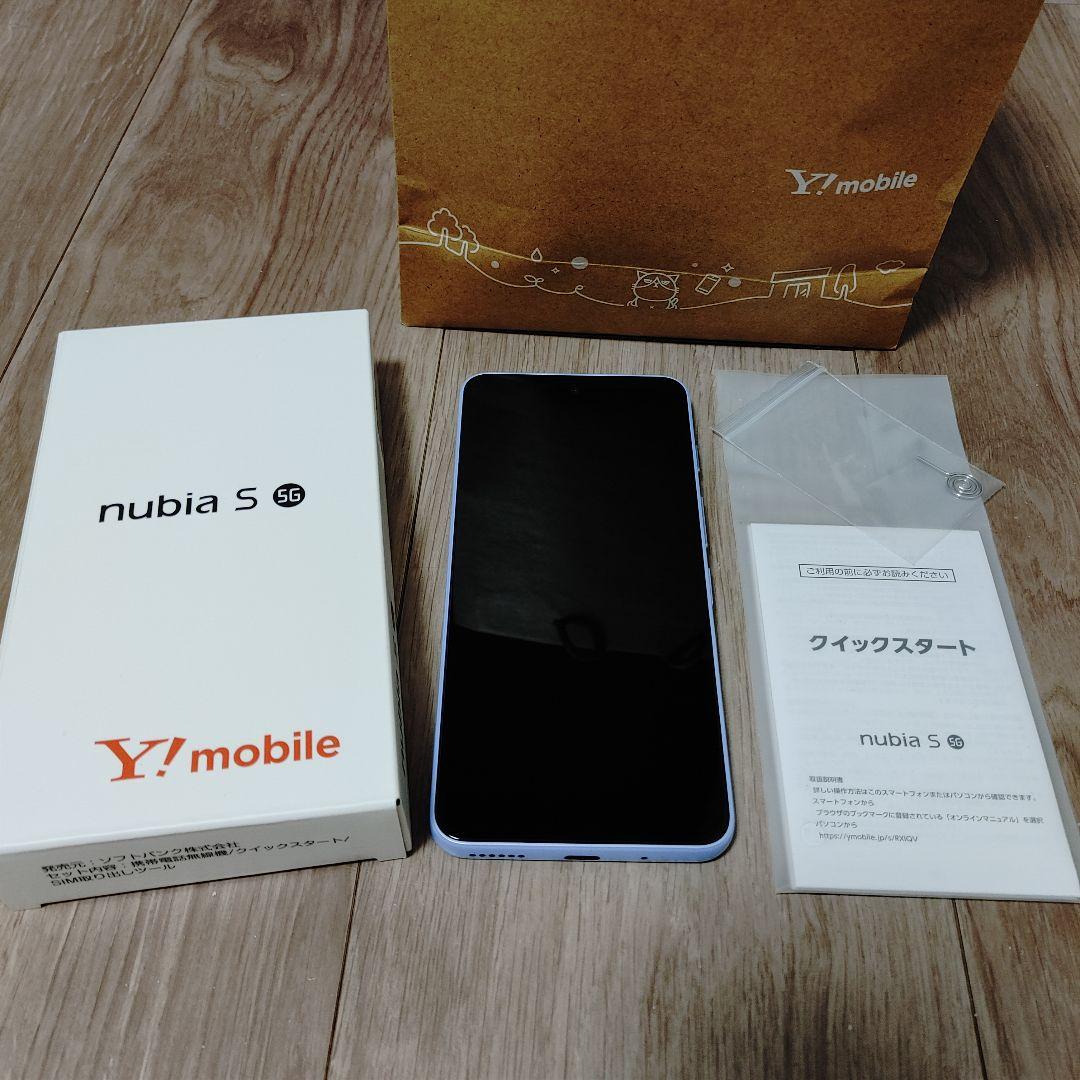 nubia S 5G A403ZT（Y!mobile）①