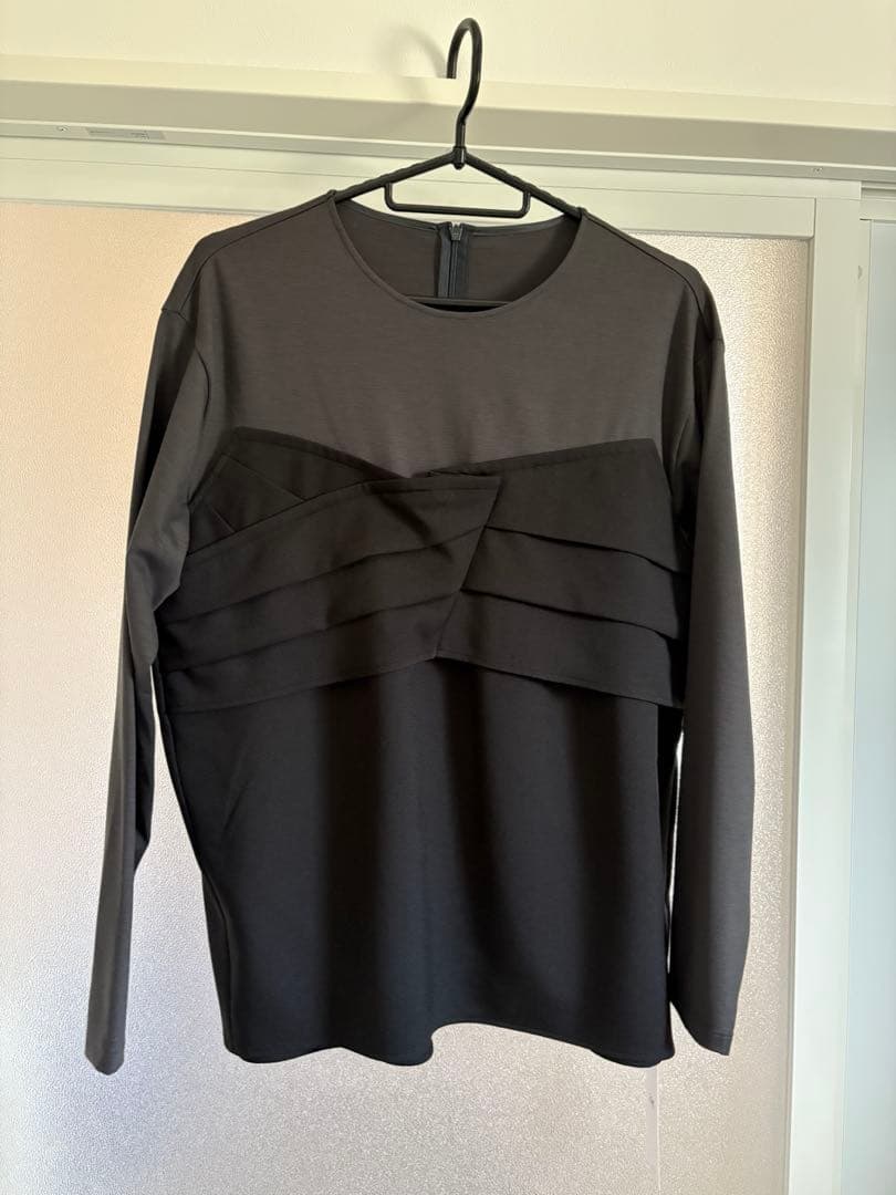 23区ブラック 長袖トップス 38