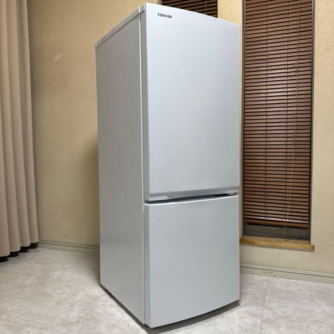 TOSHIBA 2023製現行モデル 冷蔵庫 スタイリッシュ人気モデル 153L
