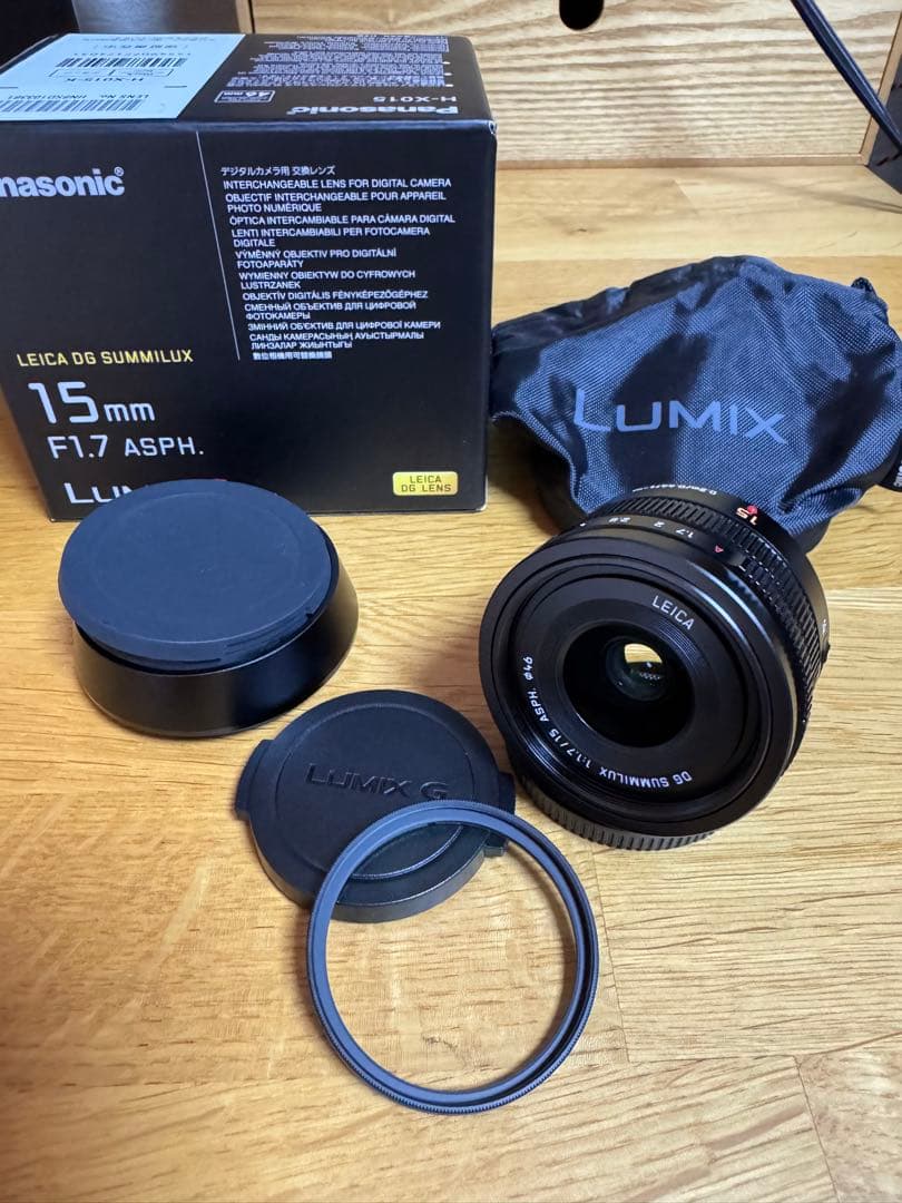 レンズ(単焦点) LEICA DG SUMMILUX 15mm/F1.7 H-X015