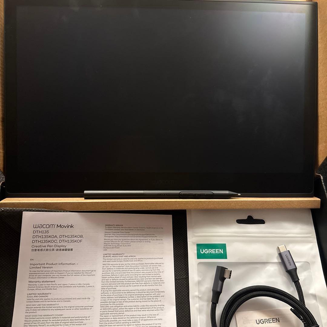 ＊2025年美品＊Wacom Movink 13 DTH135K0C （ブラック