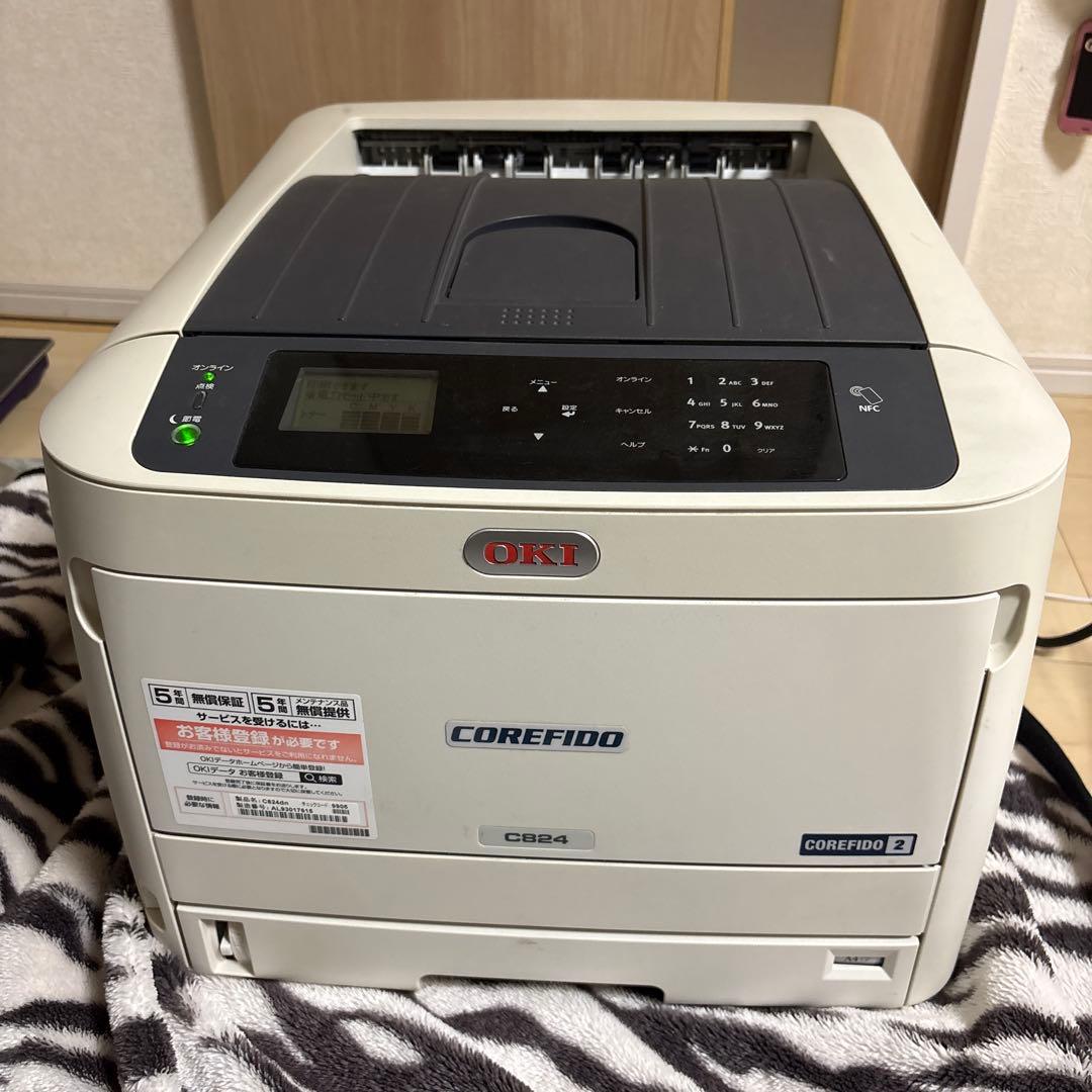 OKI COREFIDO2 C824dn A3カラーレーザープリンタ