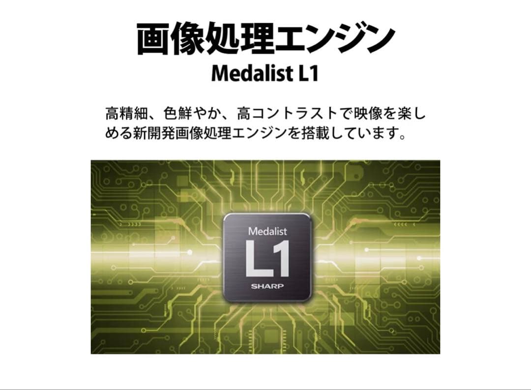 【新品未使用】SHARP 4T-C43GJ2 43V 4K液晶テレビ