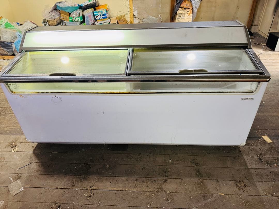 福岡発 SANYO サンヨー 冷凍庫 動作品 337L 大容量 家庭用 業務用