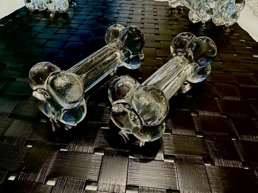 <断捨離価格> オールドバカラ カトラリーレスト 6個セット