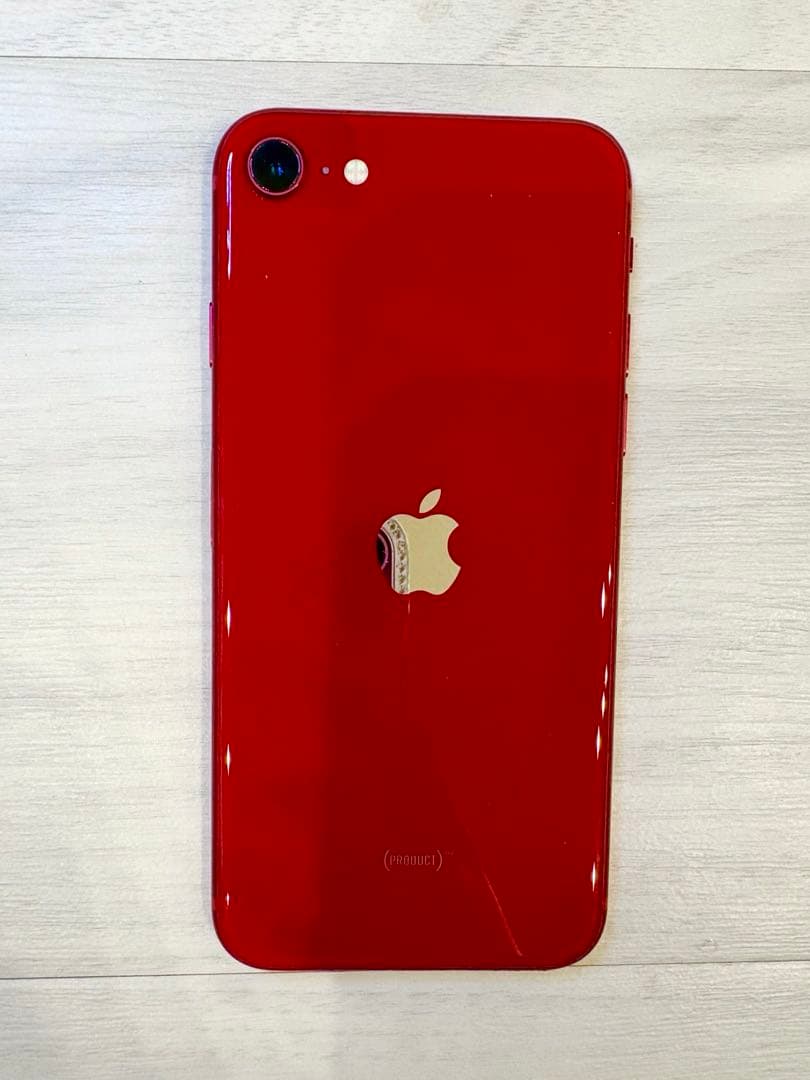 【美品】iPhone SE 第３世代　本体　レッド