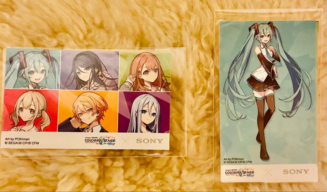 初音ミク　SONY Vivid BAD SQUAD コラボイヤホン　ブルー