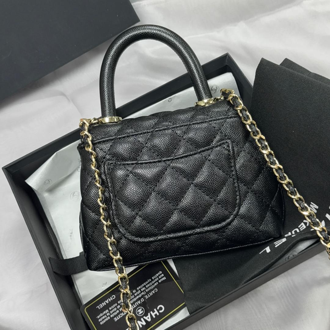 VIP限定✨非売品ブラック キルティング ハンドバッグ