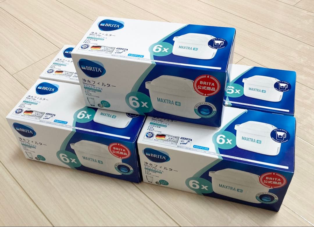 ブリタ 交換カートリッジ マクストラプラス ピュアパフォーマンス 6個入×5箱