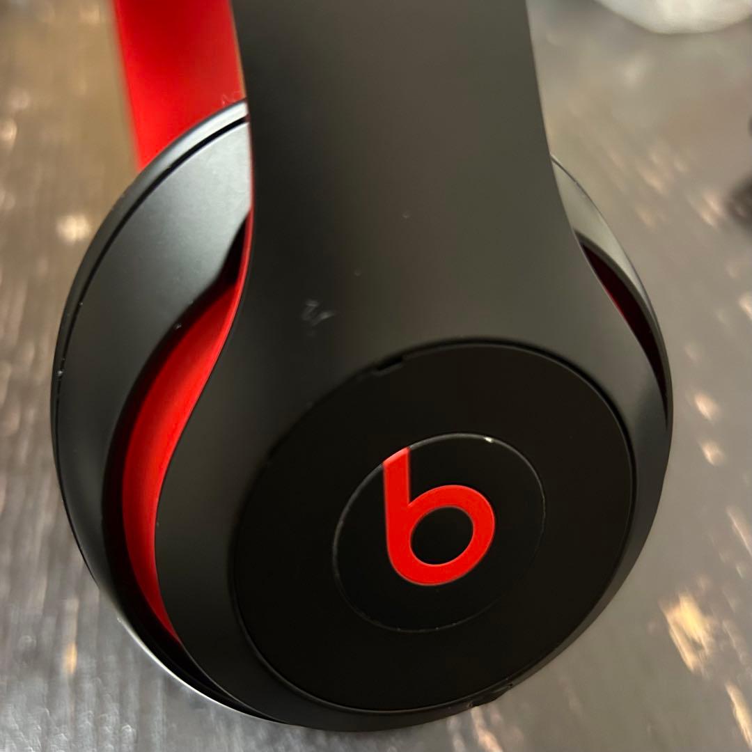 【動作良好】Beats Studio 3ワイヤレス ヘッドホン ブラックレッド