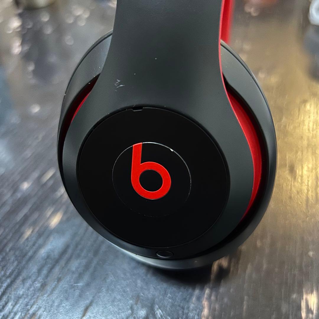 【動作良好】Beats Studio 3ワイヤレス ヘッドホン ブラックレッド