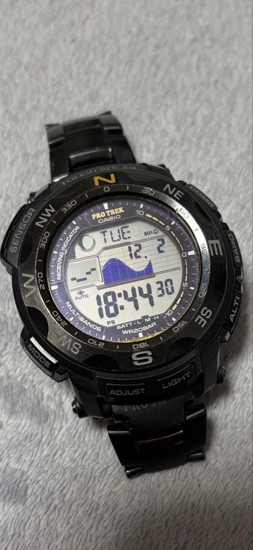 【美品】CASIO PROTREK PRW-2500YT 電波ソーラー